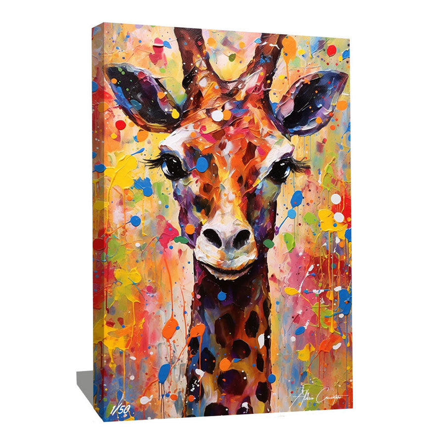 tableau girafe
