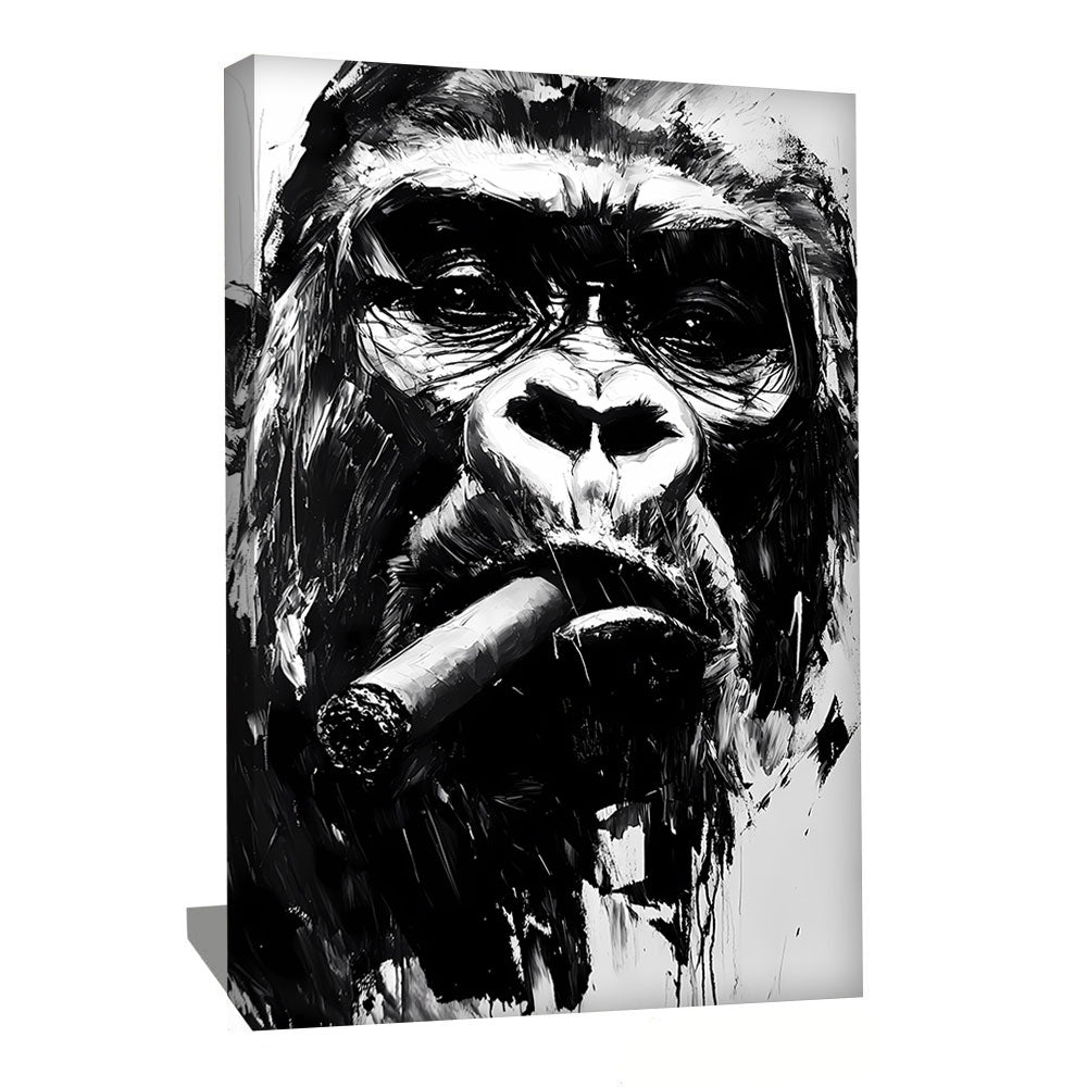 Tableau Cigare Gorille