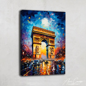 Peinture Arc de Triomphe