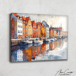 Tableau Scandinave Salon