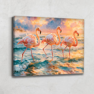 Flamant Rose Cadre