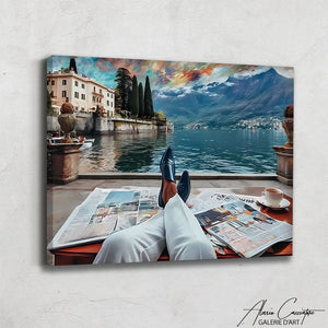 Paysage Tableau Salon Chic