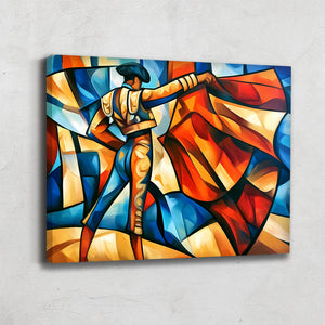 Tableau Corrida Abstrait