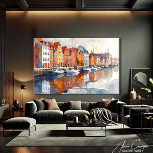 Tableau Scandinave Salon