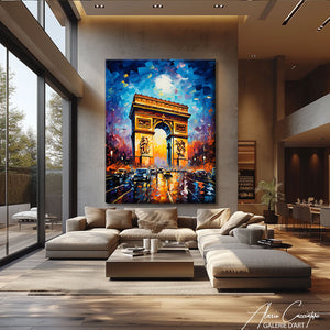 Peinture Arc de Triomphe