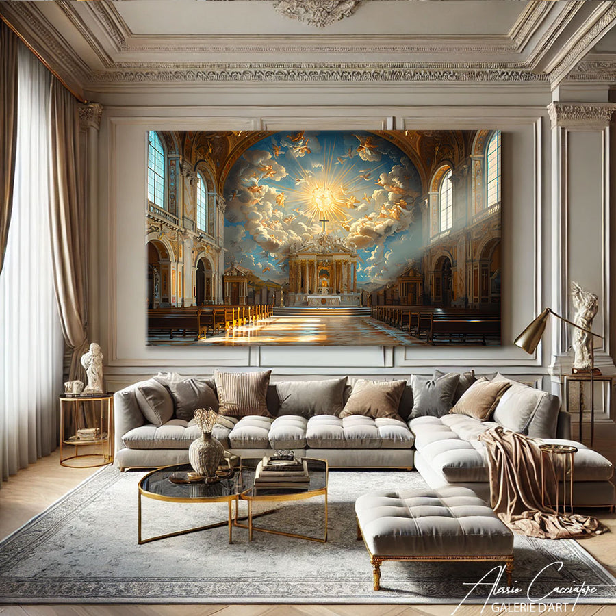 Peinture Baroque Romantique – mise en situation