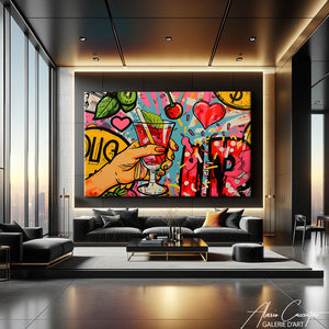 Grand Tableau Coloré