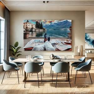 TABLEAU PAYSAGE CHIC AlessioCacciatore