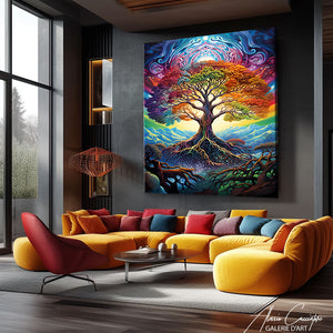 grand tableau arbre de vie