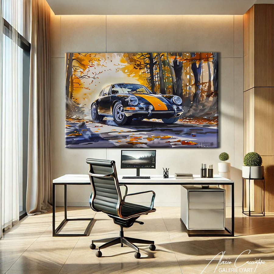 Cadre Photo Porsche
– mise en situation