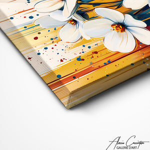 TABLEAU FLEURS MODERNE Alessio Cacciatore