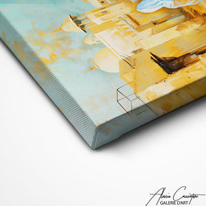 TABLEAU ORIENTAL ANCIEN Alessio Cacciatore