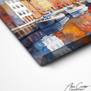 TABLEAU SCANDINAVE SALON Alessio Cacciatore