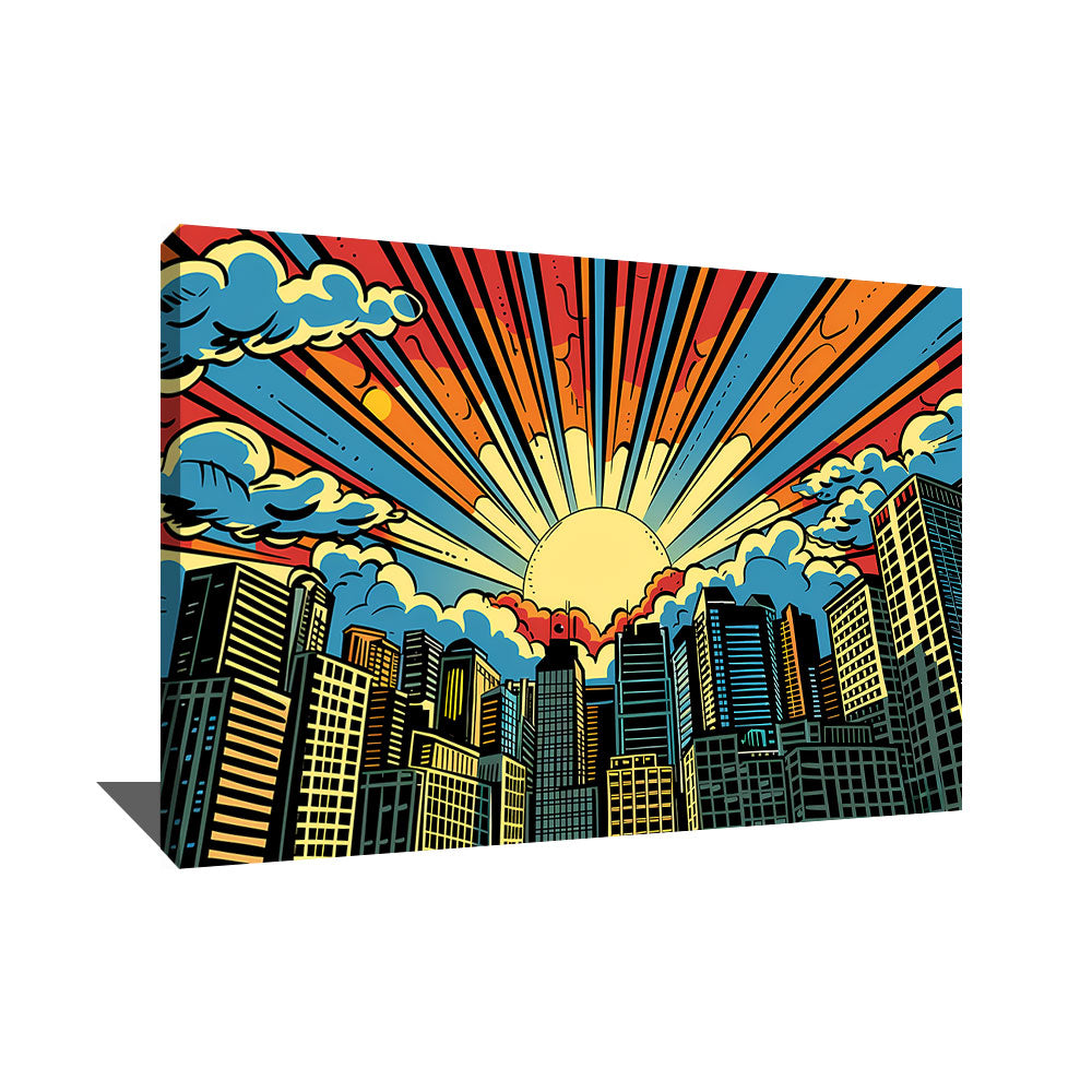 TABLEAU POP ART SALON