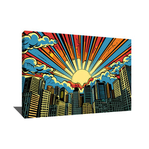 TABLEAU POP ART SALON Alessio Cacciatore
