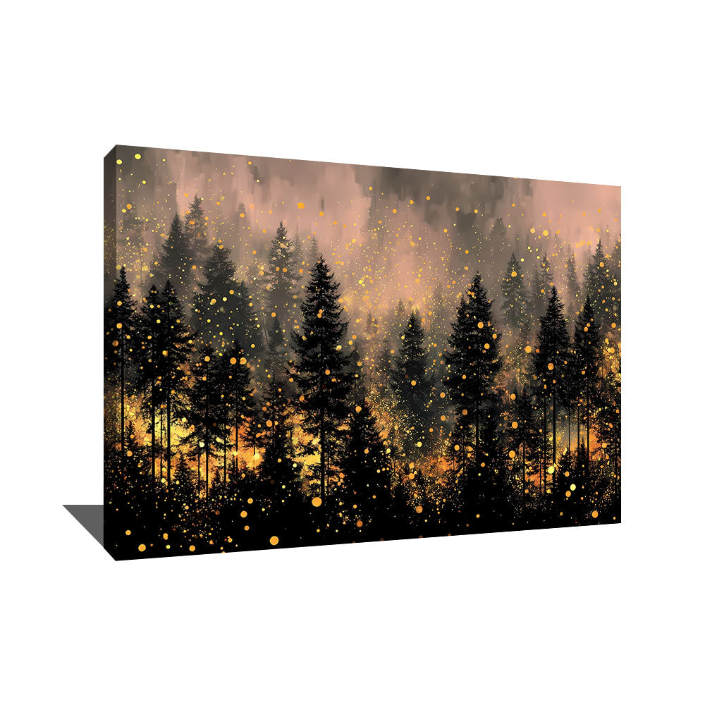 TABLEAU AVEC FORÊT