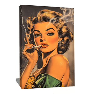 Tableau Vintage Femme