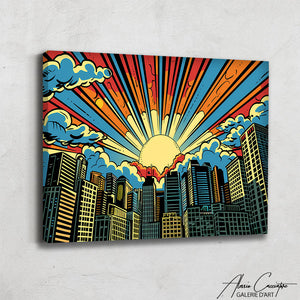 TABLEAU POP ART SALON Alessio Cacciatore