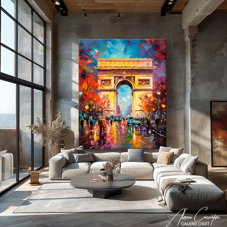 Peinture Paris Couleur – mise en situation