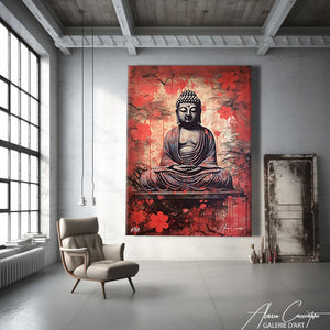 peinture bouddha japonais