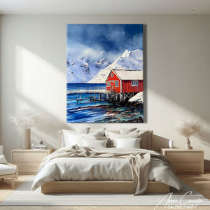 tableau neige