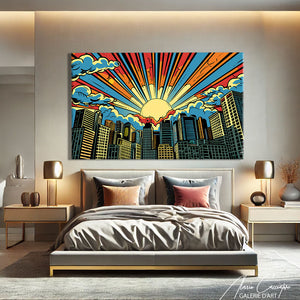 TABLEAU POP ART SALON Alessio Cacciatore