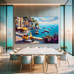 TABLEAU BORD DE MER ITALIE
