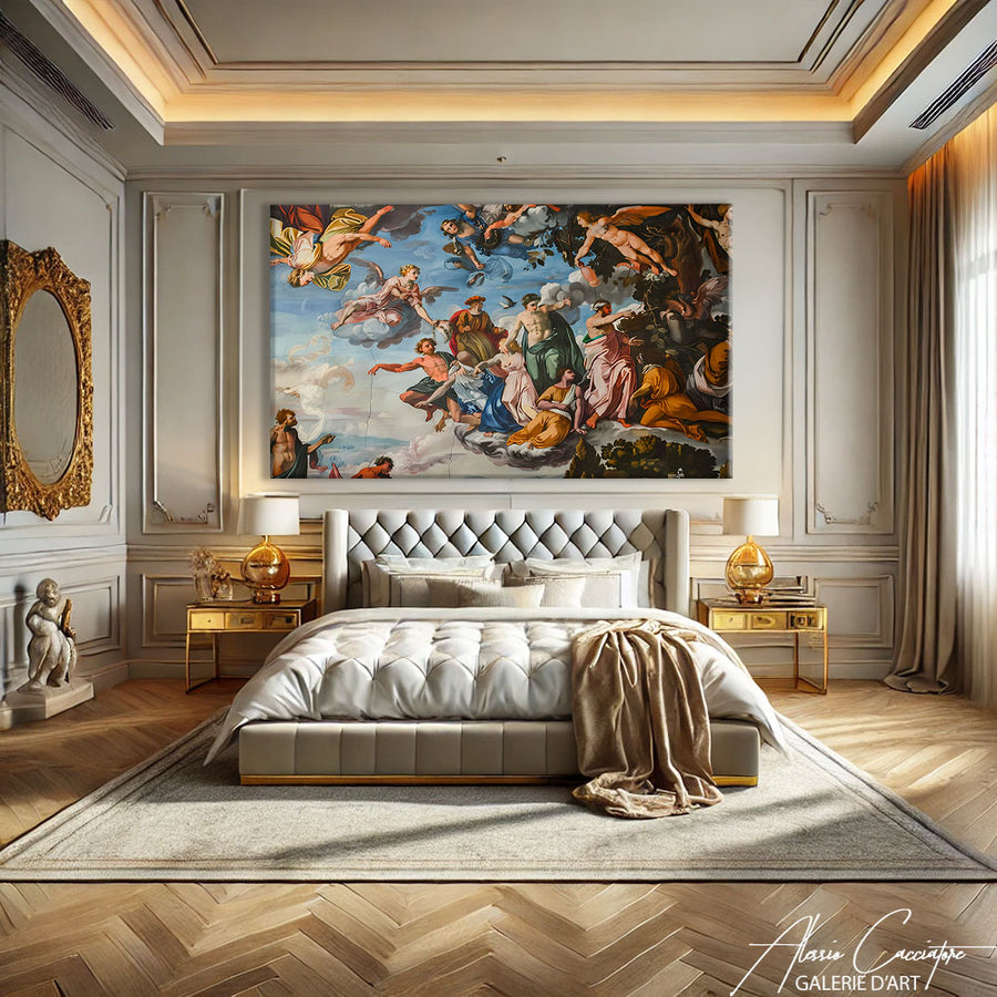 Tableau Baroque Design – mise en situation
