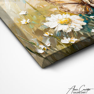TABLEAU PAPILLON ANCIEN Alessio Cacciatore