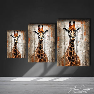 tableau girafe