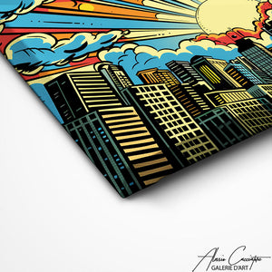 TABLEAU POP ART SALON Alessio Cacciatore