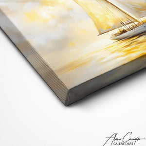 TABLEAU VOILE BATEAU Alessio Cacciatore