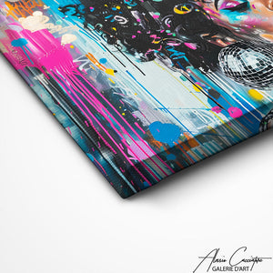 TABLEAU DÉCO GRAFFITI Alessio Cacciatore
