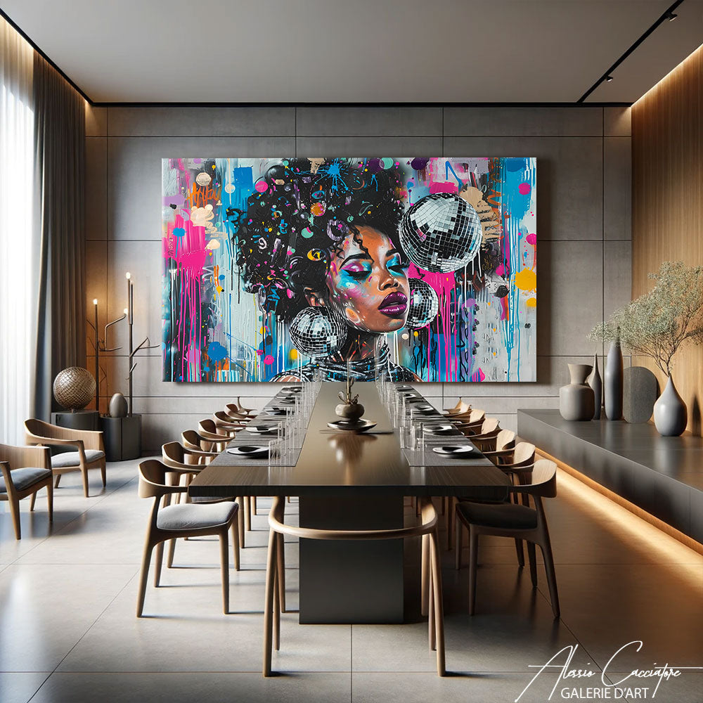 GRAFFITI DECO TABLEAU