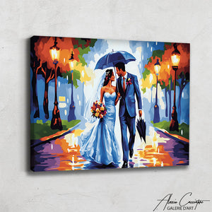 Peinture Couple d’Amoureux
