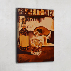 Tableau Whisky Rétro