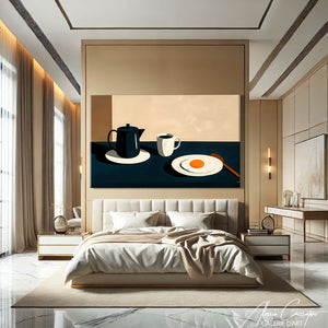 Peinture minimaliste moderne