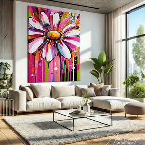 Tableau Fleurs Moderne