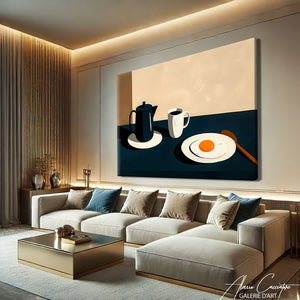 Tableau minimaliste abstrait