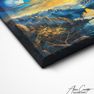 TABLEAU PAYSAGE OEIL AlessioCacciatore