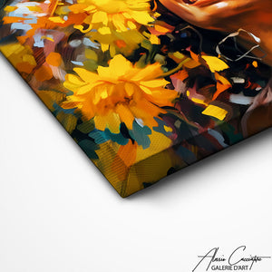 TABLEAU MODERNE AFRICAINE Alessio Cacciatore
