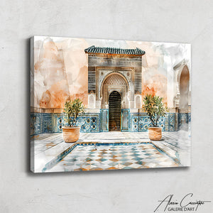 Tableau oriental marocain