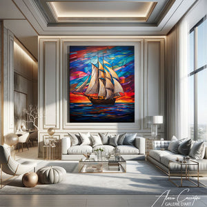 tableau bateau pirate