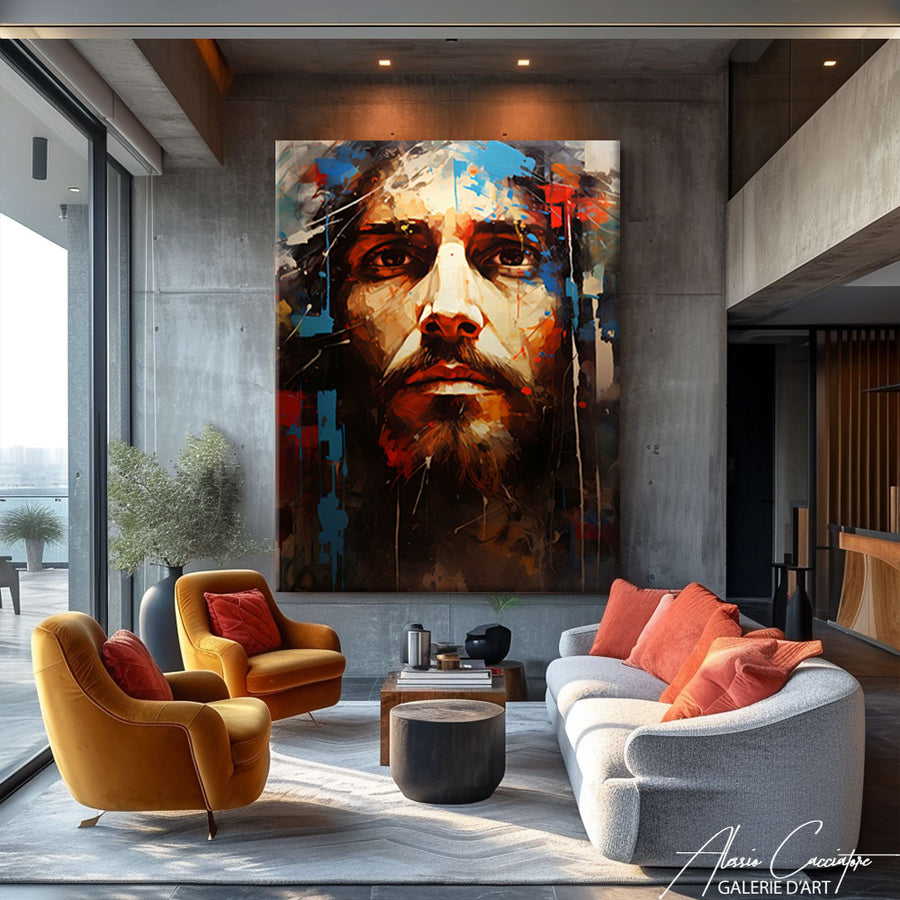 tableau religieux portrait – mise en situation