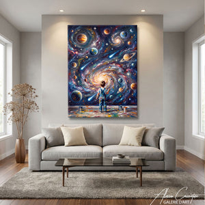 Peinture Galaxie