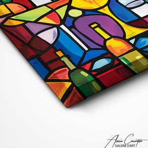 TABLEAU CONTEMPORAIN MODERNE Alessio Cacciatore