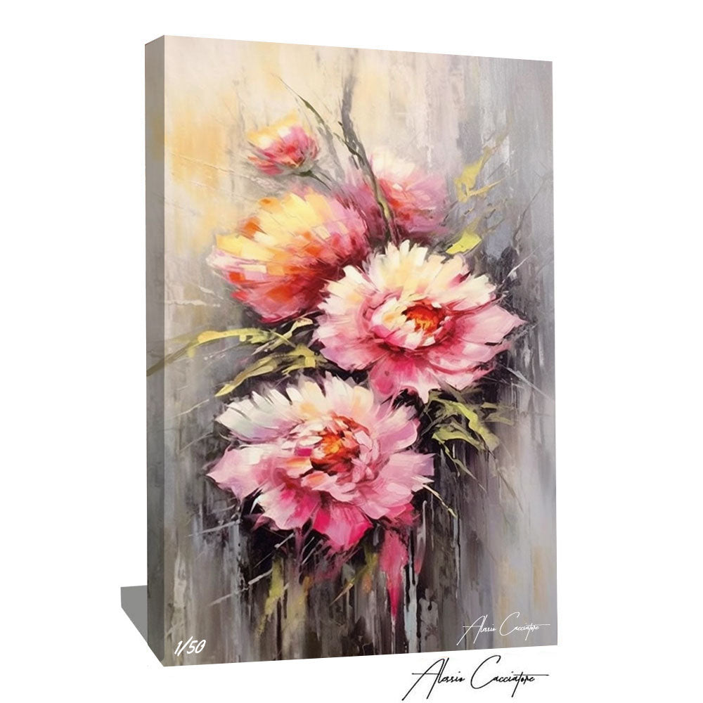 tableau pivoine