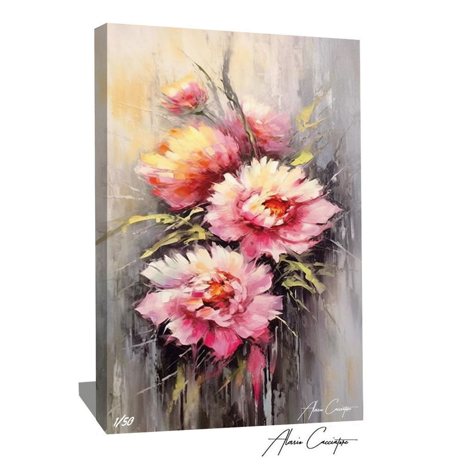 tableau pivoine