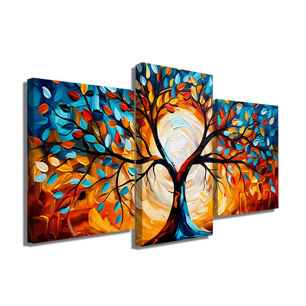 TABLEAU TRIPTYQUE ARBRE