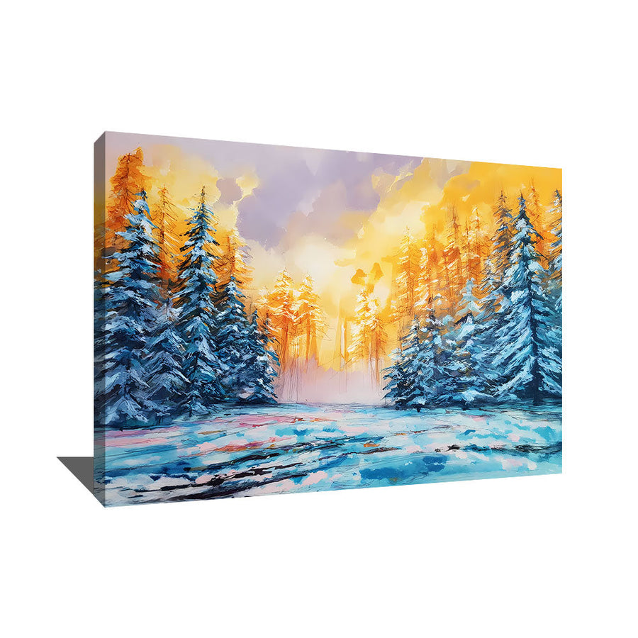 TABLEAU FORET GRAND FORMAT AlessioCacciatore